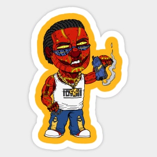 Thug Bot Sticker